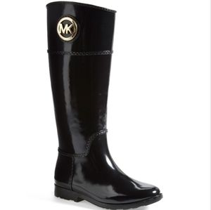 Michael Kors Logo Rain Boots